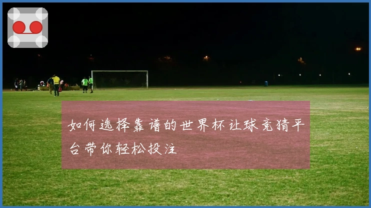 如何选择靠谱的世界杯让球竞猜平台带你轻松投注